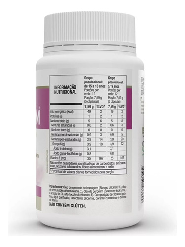 Kit 2x Boraprim Vitafor 60 Cápsulas - Sem Sabor