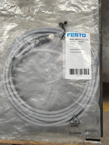 Cable De Conexión Festo Nebu-m8g4-k-2.5-le4