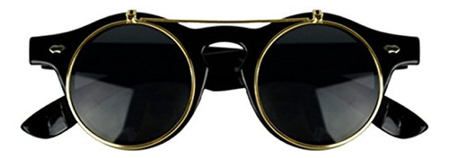 Vintage Vaporpunk Flip Up Sunglasses-uv 4z9sn