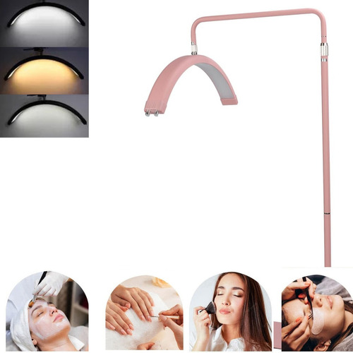 Luminaria Meia Lua Estetica Spa Arco Suporte Ajustavel