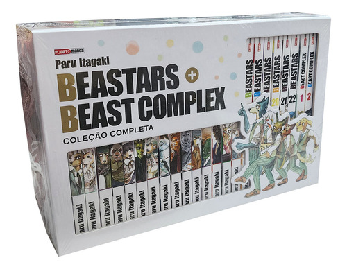 Box Beastars + Beast Complex Especial Com 2 Coleções Completas