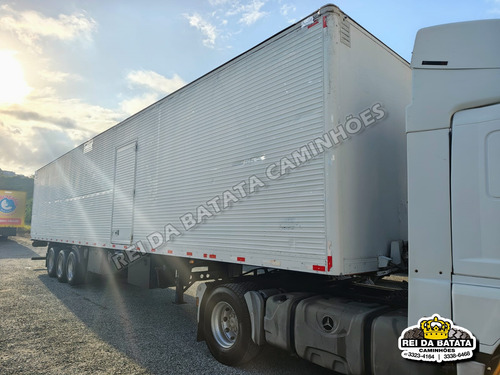 Carreta Semi Reboque Baú Facchini 3 Eixos C/ Pneus 28 Pallet