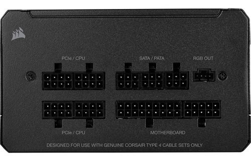 Imagen 8 de 10 de Fuente 750w Corsair Cx750f Rgb Black Full Modular 80+ Bronze