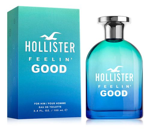 Perfume De Hombre Hollister Feelin Good For Him Edt 100 Ml