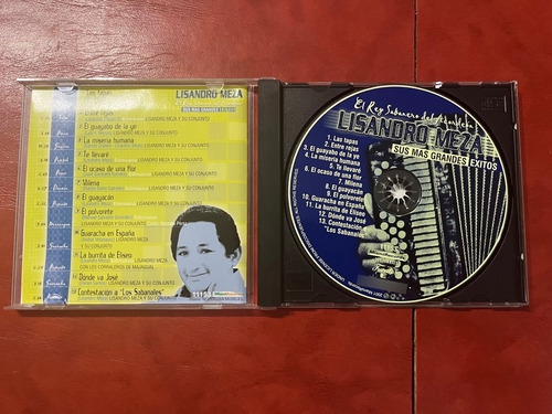 Lisandro Meza - El Rey Sabanero Del Acordeón Cd Estándar (Usado)