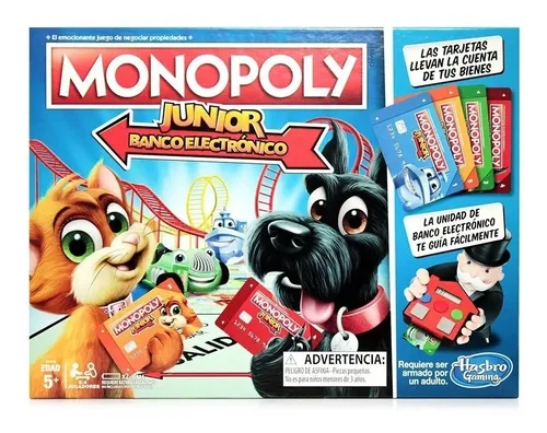 Monopoly junior banco electrónico hotsell
