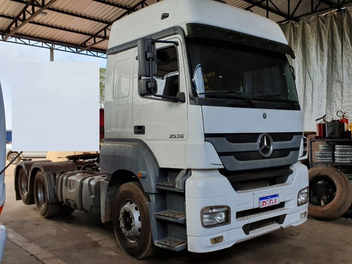 Mercedes-benz Axor 2536 6x2 Ano 2016 Teto Alto Trucado
