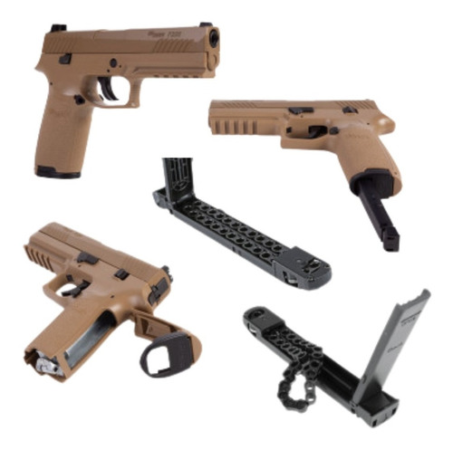 Pistola Sig Sauer P320 4.5mm Pellets Co2 Pellgunoil Xtrm C