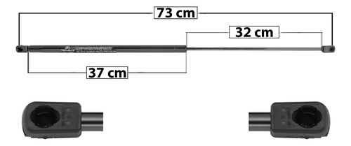 Amortiguador Cofre Volkswagen Golf 2007 - 2009 Gti