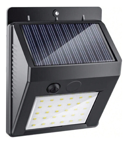 Lampara Led Solar Reflector Exterior Jardin Sensor Luz