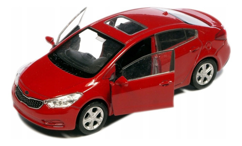 Kia Cerato Pro Modelo A Escala 1:36 Welly // 12cms. Rojo. 