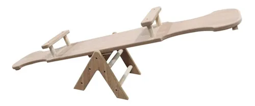 Sube y baja sales de madera para niños