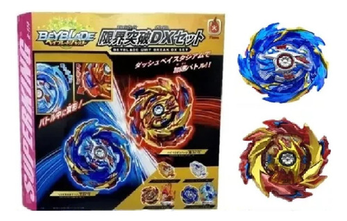 Beyblade B-174 Helios Volcano & Hyperion Burn 