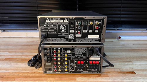 Receiver Hta-r150 + Compactera Hdv-r100!!!! Tbaudio Gris (Usado)