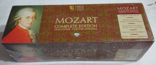 Mozart Complete Edition Boxset 170 Cds+dvd+cd Rom Nuevo