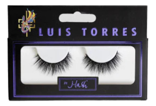 Pestañas Luis Torres Zipolite Jlash Color Negro Espesor 2 mm Largo 2 mm Tipo de curvatura C