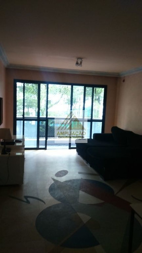 Imagem 6 de 15 de Apartamento Com 4 Dormitórios, 1 Suíte, 2 Vagas Cobertas No Panamby - Py2527