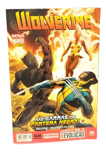 Gibi Wolverine, Nas Garras Do Pantera Negra (Usado)