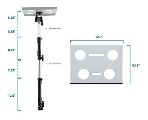 Soporte Portátil Para Vehículo Sin Taladro