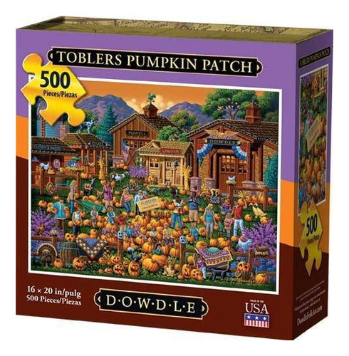 Rompecabezas Dowdle - Toblers Pumpkin Patch Piezas