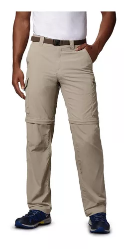 Pantalón desmontable Columbia Silver Ridge II beige hombre