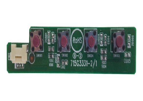 Placa Botonera Para Monitor Compatible Con 715g3331-2/1