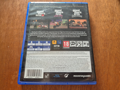 Grand Theft Auto: The Trilogy Ps4 (Reacondicionado)