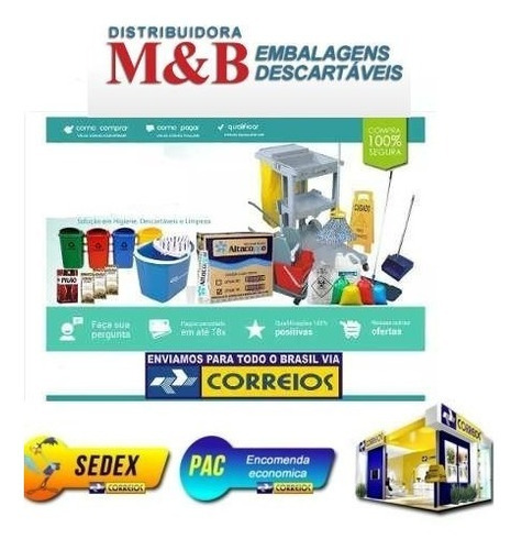 Kit Emb Microondas E Freezer 500ml C/175unid Marmita Fitness