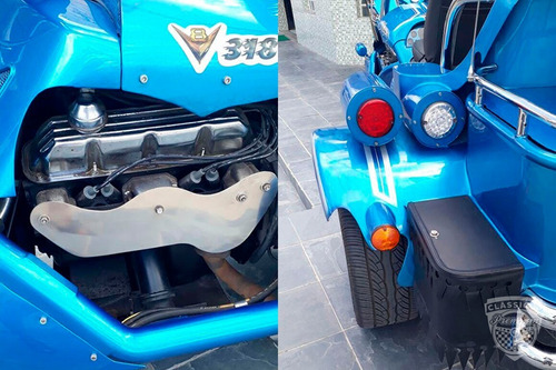 Triciclo Custom V8 5.3 318 Cv - Construido Em Metal
