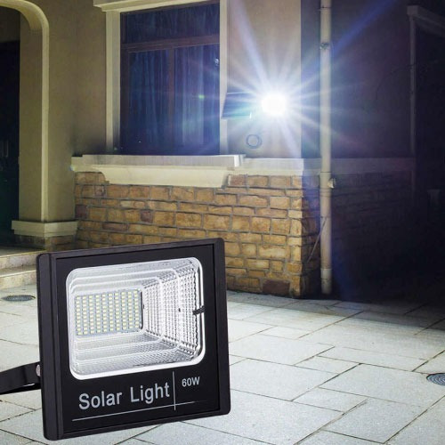 Foco Led Panel Solar 40w Independiente Con Control Remoto