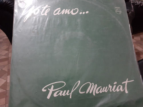 Vinilo Lp Paul Mauriat Yo Te Amo (xx276