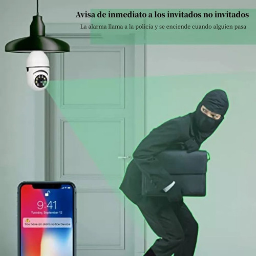 Cámara De Seguridad Linfy Monitor 01 3MP Con Visión nocturna Color Blanco