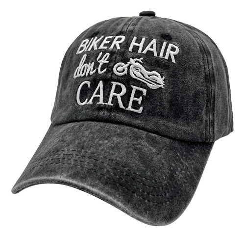 Waldeal Biker Hair Dont Care Hat Para Mujer, Gorra De Béisbo