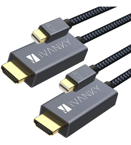 Cables Ivanky Mini Displayport A Hdmi (2 Pack), Thunderbolt