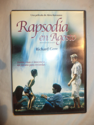 Dvd. Rapsodia En Agosto. Kurosawa, Gere (Usado)