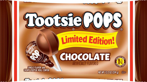 Tootsie Pops Tootsie Roll Pops Chocolate Sabor Edición Lim.