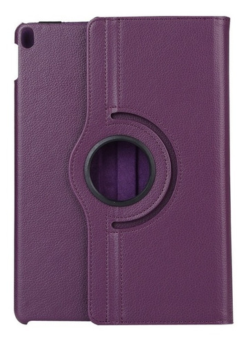 Imagen 2 de 7 de Funda iPad Air 3 2019 Pro 10,5 Giratoria 360° Símil Cuero #