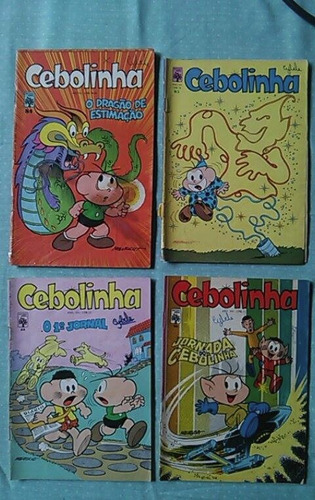 Cebolinha 1980-edit. Abril-n* 84,85,88,90,94,95=  6 Gibis
