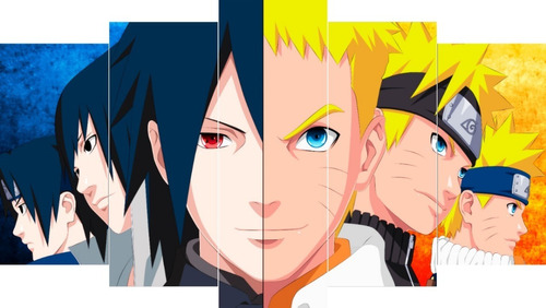 Cuadros Naruto 5 Partes