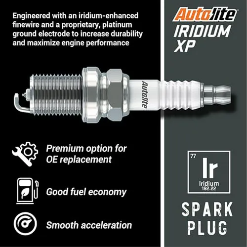 Bujías De Reemplazo Para Automóviles Autolite Iridium (4 Uni