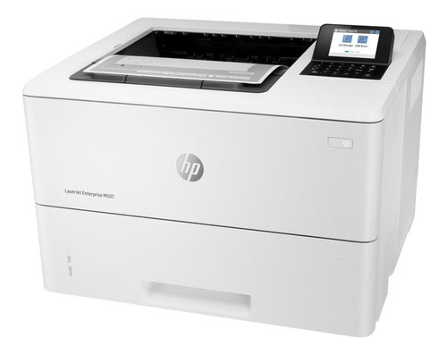 Impressora função única HP LaserJet Enterprise M507dn branca 100V - 127V