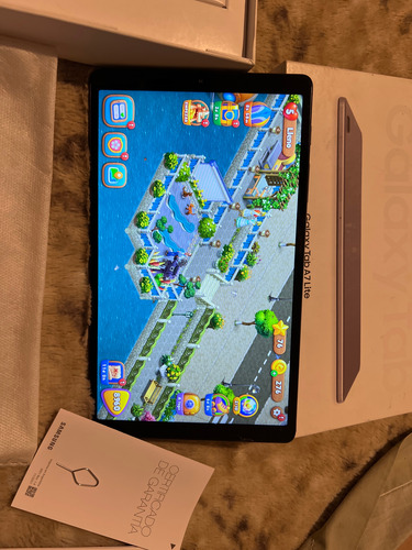 Tablet Samsung 4g Lte Tab A7 Lite Plata Nueva Diginet Gris Oscuro (Usado)