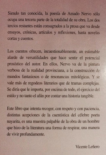 El Ángel Caído Y Otros Relatos - Amado Nervo