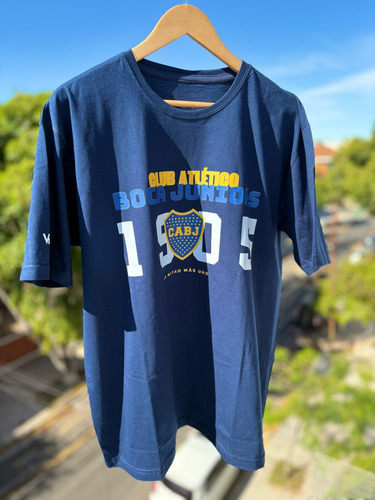 Remera Boca Juniors Identidad Historia Estampada Regalo