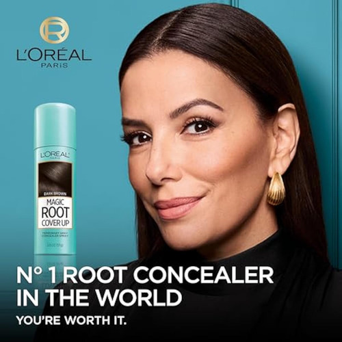 L'oreal Paris Root Cover Up, Temporal, Gris