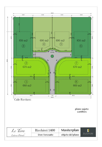 Lote Central En Barrio Cerrado  - 670m2  - Sin Expensas