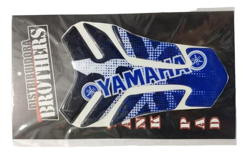 Protector De Tanque Yamaha Azul-bmmotopartes