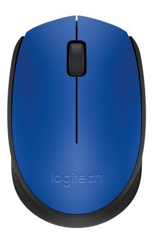 Mouse Inalambrico Logitech M170 Receptor Usb Azul