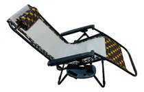 Comprar Silla Perezosa Reclinable AzuLG Con Posa Vaso