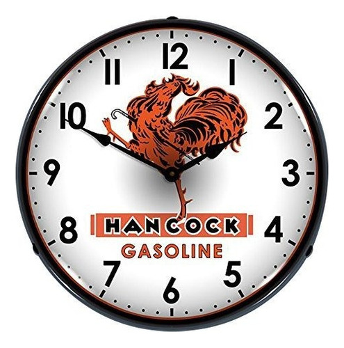 Coleccionable Sesión Y Reloj Hancock Gas Ilumi